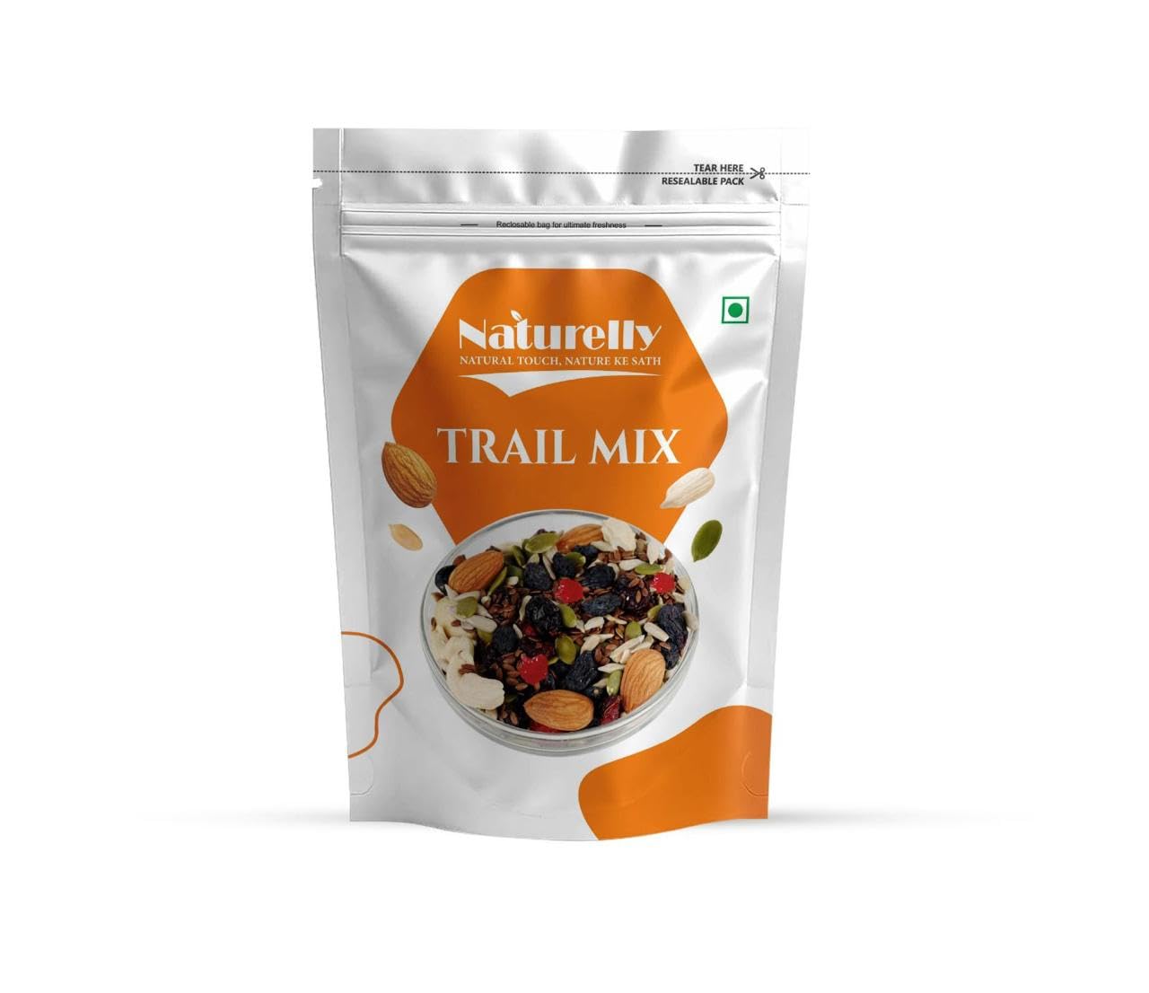 Naturelly Trail Mix, Healthy Snack with Pumpkin, Sunflower, Flax, Dried Cherry Black Raisins Muskmelon Seeds, Natural Energy Booster Snack Pack of 500g-image-37