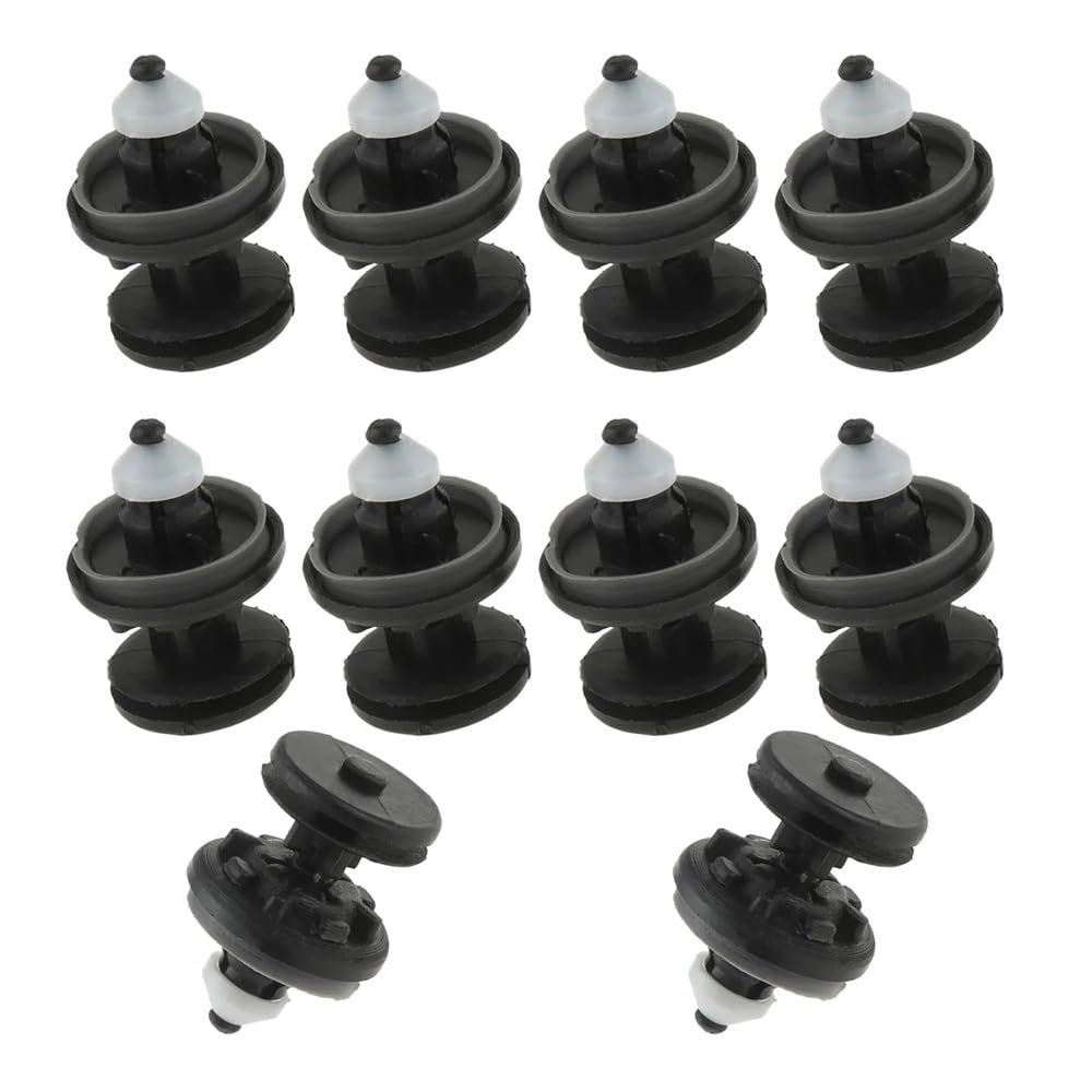 GLBMLMTHZP 10Pcs Car Interior Door Card & Trim Panel Retaining Fastener Clips 1257376 Fit For Ford Focus & C-Max