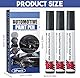 Hpbaggy 3er Stift Auto Schwarze,Auto Reparatur,Auto Kratzer Reparatur Stift,Wasserdicht,für das Kratzern,Motorrädern,Ausbleichen und Verkratzen