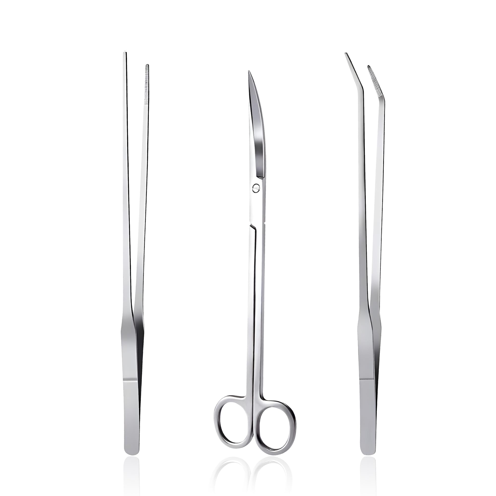 KnR Harmony Aquatic Plant Tweezers Scissors Tools 3 in 1 Set Stainless Steel Aquarium Plant Tools for Aquascape Water Plants Fish Tank (B08DF9NQS4) Amazon Price History, Amazon Price Tracker