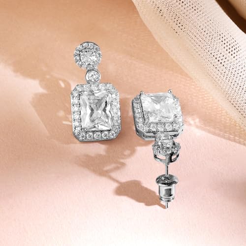 Image of Rubans Necklace Set American Diamond Zirconia Jewellery Gift for Women & Girls