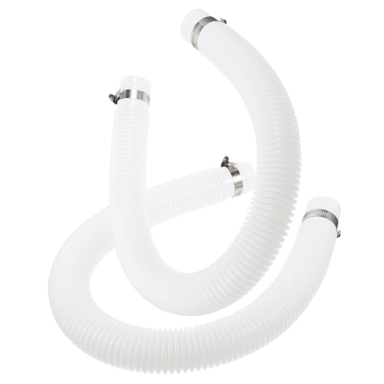 BESPORTBLE Manguera De Piscina Inflable De Repuesto Para Bomba, Compatible Piscina 300-1000 Galones, Doble Tubo Cuatro Conectores Para Mantenimiento y Filtrado