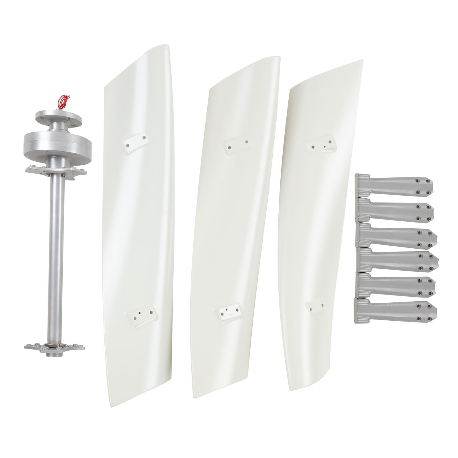 Buy Wind Turbine Generator, 500W Curved Blade Simple to Assemble