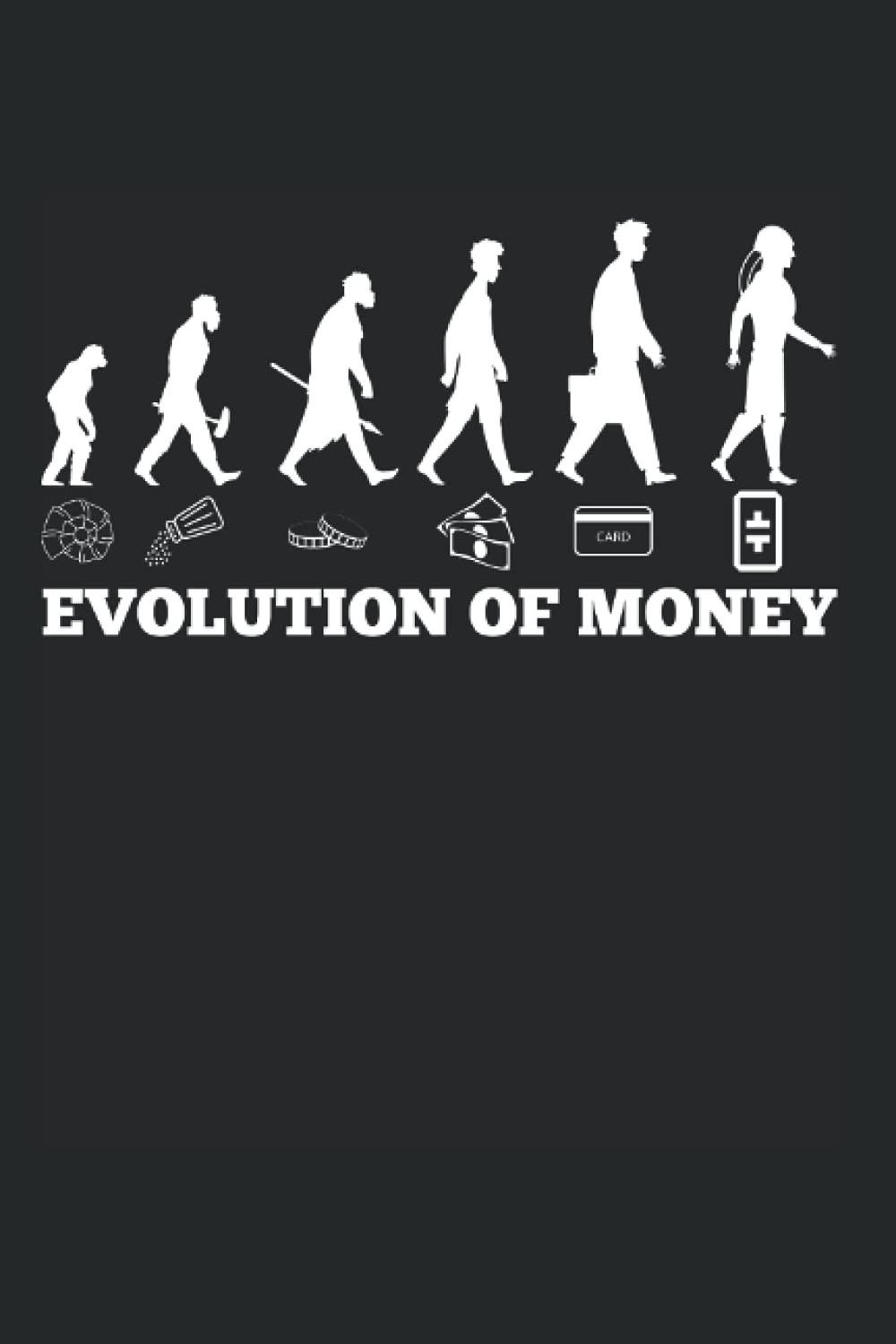 Die Evolution des Geldes Theta Crypto Cryptocurrency: DIN A5 Kariert 120 Seiten / 60 Blätter Notizbuch Notizheft Notiz-Block Theta, Crypto, Hodl & Blockchain Designs