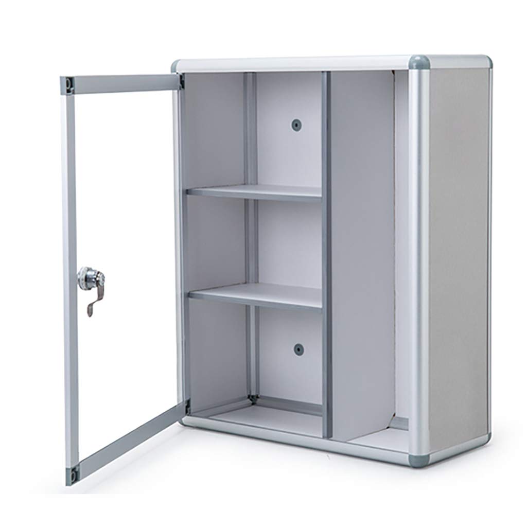 Armario portátil montado en la pared, contenedor de metal con cerradura segura para niños, ideal para botiquín de primeros auxilios, 3 diseños Slish para el hogar