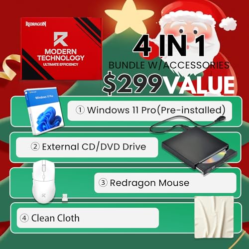 Image of HP 15.6-inch Touchscreen Laptop for Business and Students - Intel 13th Gen i7-1355U (up to 5 GHz), 32GB RAM, 1TB SSD, FHD IPS Touch Display, Copilot, Webcam, Fast Charge, Win 11 Pro, w /Redragon Bundle