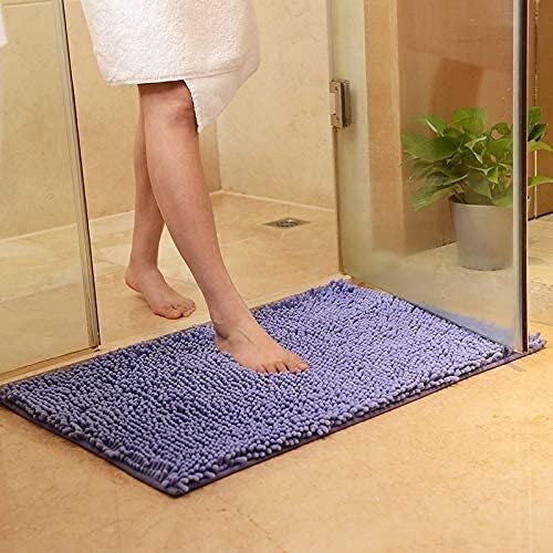 Tapis de salle de bain absorbant en microfibre résistant à l'eau - 3