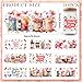 GOMAKERER 10 Pcs Coffee UV DTF Cup Wrap, Cake Drink Milk Tea UV DTF Cup Wraps Sticker Personalize Waterproof Transfer Sticker Decals for Water Bottle Glass Cups Wood Crafts, 9.5x4.3 Inch