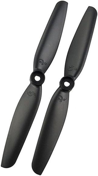 Fytoo 20PCS Propeller for MJX B6 B6F B6FD Bugs 6 B5W F20 Quadcopter Aircraft Blade Spare Parts Aircraft Model Drone Propeller (Black)