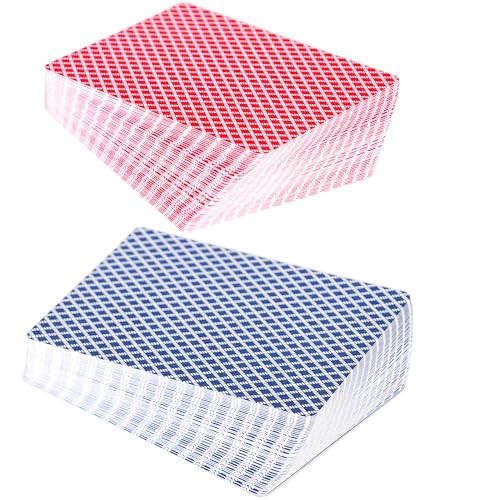 WiMi 2 X Premium Casino Poker Karten Pokerkarten 100 Prozent Plastik - Kleiner Index 2 Eckzeichen - Duo Box Edition – Bild 6