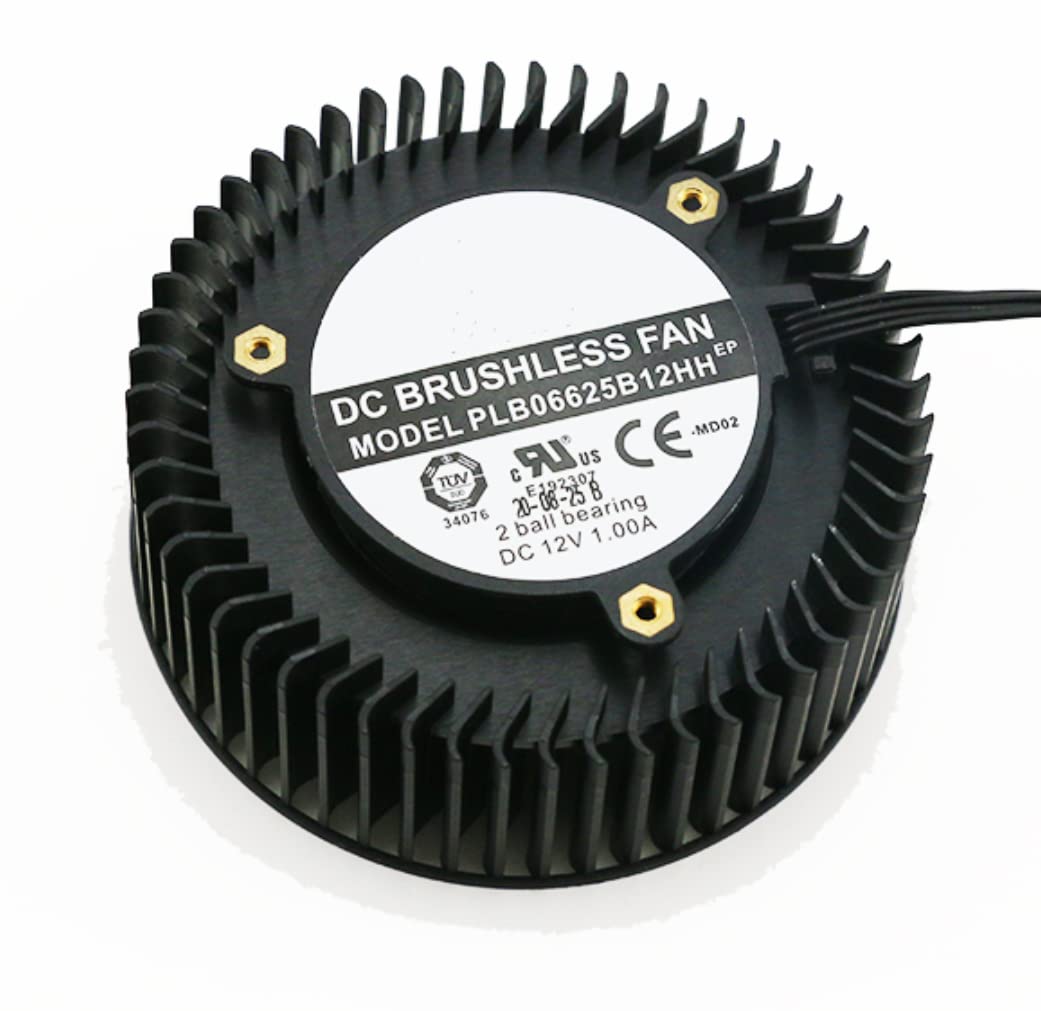 12V 1.00A 66x25mm Cooling Fan, Desktop, Server Compatible