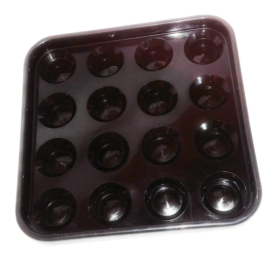 HR Group Plastic Pool Ball Tray Holds 16 Balls - Black (B0753H1LQW) Amazon Price History, Amazon Price Tracker