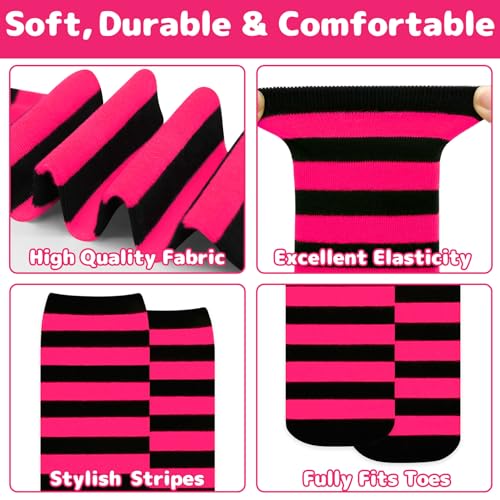 Image of Olreco 1 Pack Toddler Kids Youth Soccer Socks Girls Boys Baseball Socks Youth Knee High Softball Football Accessories Cotton