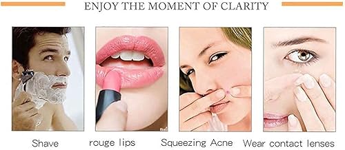 Miniatura 4 de Espejo de tocador, espejo de maquillaje, espejo de tocador, espejo de tocador, espejo de maquillaje LED de carga montado en la pared, espejo de