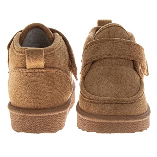 Josmo Kids Girls Boys Boots Cozy Winter Snow Fuzzy Ankle Boots Shoes Kid's Low Ankle Boot for Toddler/Little Kid/Big Sizes3