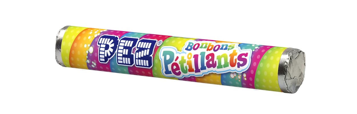 Pez Boîte de 30 rouleaux de bonbons dextrose acidulés