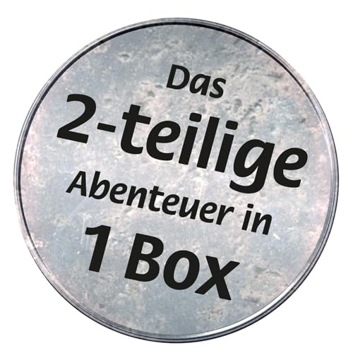 Stadtkrimis Exit Escape Stadtführung Kosmos 694289 EXIT® - Das Spiel - Die Katakomben des Grauens - das 2-teilige Abenteuer in 1 Box, Level: Fortgeschrittene, Escape Room Spiel, EXIT Game für 1-4 Spieler ab 12 Jahre