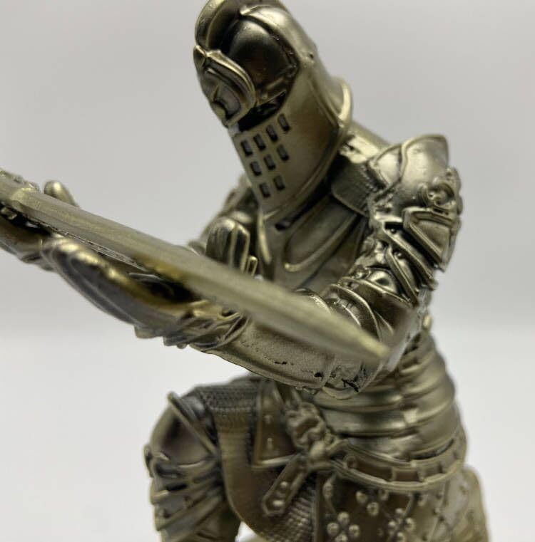 Ofiedx Medieval Knight Pen Holder King's Guard Armored - View #2