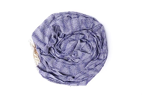 Mexican Rebozo Shawl, Natural Birth, Doula Massage, 197", Purple3