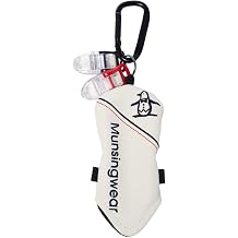 Manning Wear MG5FBZ03M Ball Holder, Accessory Holder, Clip, Carabiner, 2 Tees Included, Golf