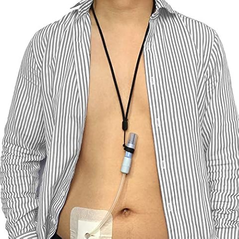 2PCS Peritoneal Dialysis Lanyard Transfer Set Holder Adjustable Neck Cord Secure Accessories for Safety Support Stabilization Cover