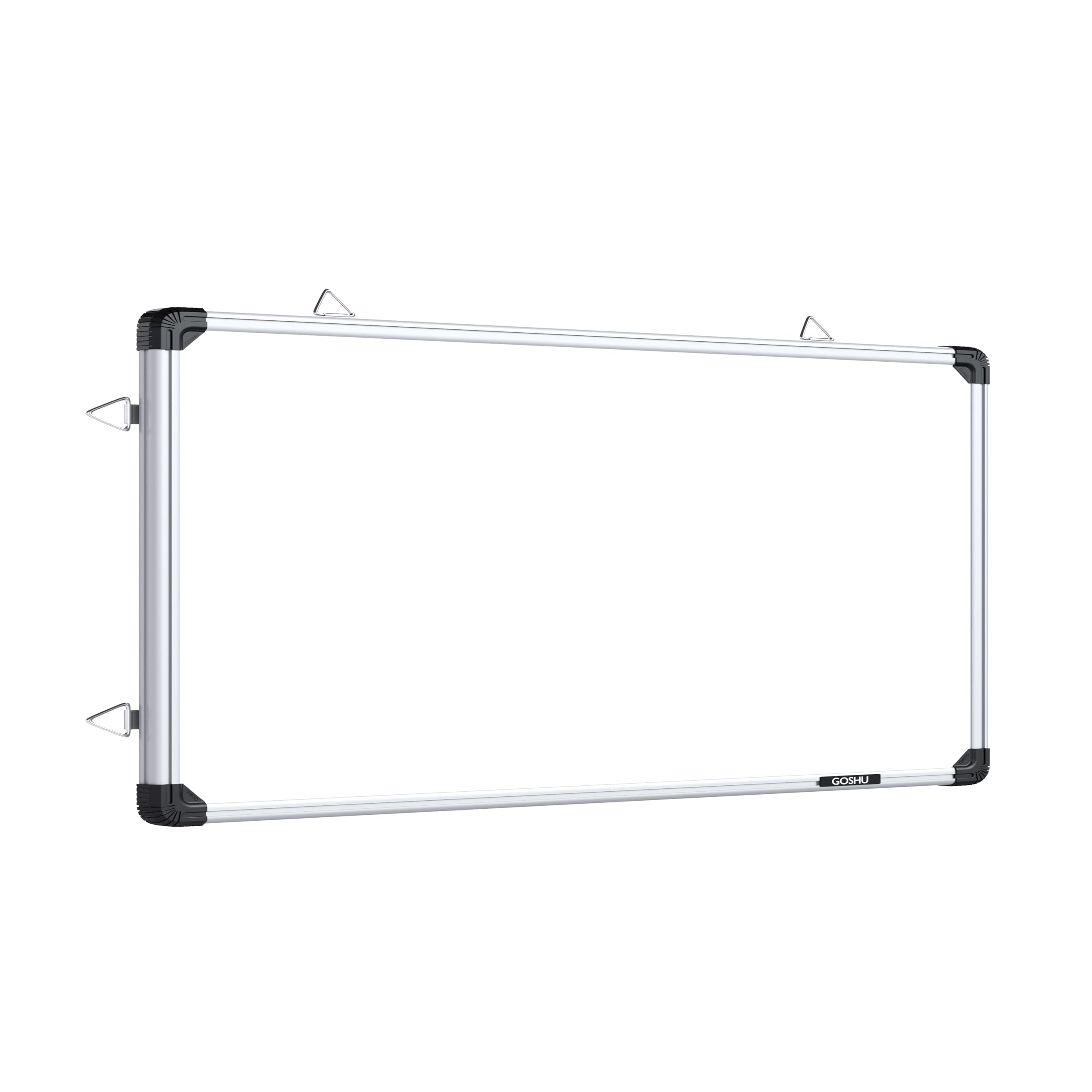 GOSHU Kids White Board 1x2 Feet | Double Sided Non-Magnetic Small Whiteboard for Drawing, Writing & Learning | Mini Dry Erase Board for Home, School & Study (Pack of 1)