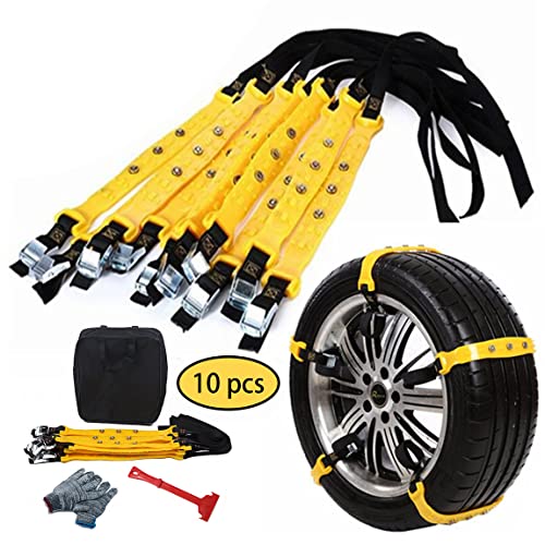 Prettyqueen SNOW CHAIN03 10 Pcs Snow Tire Chains thumb #7