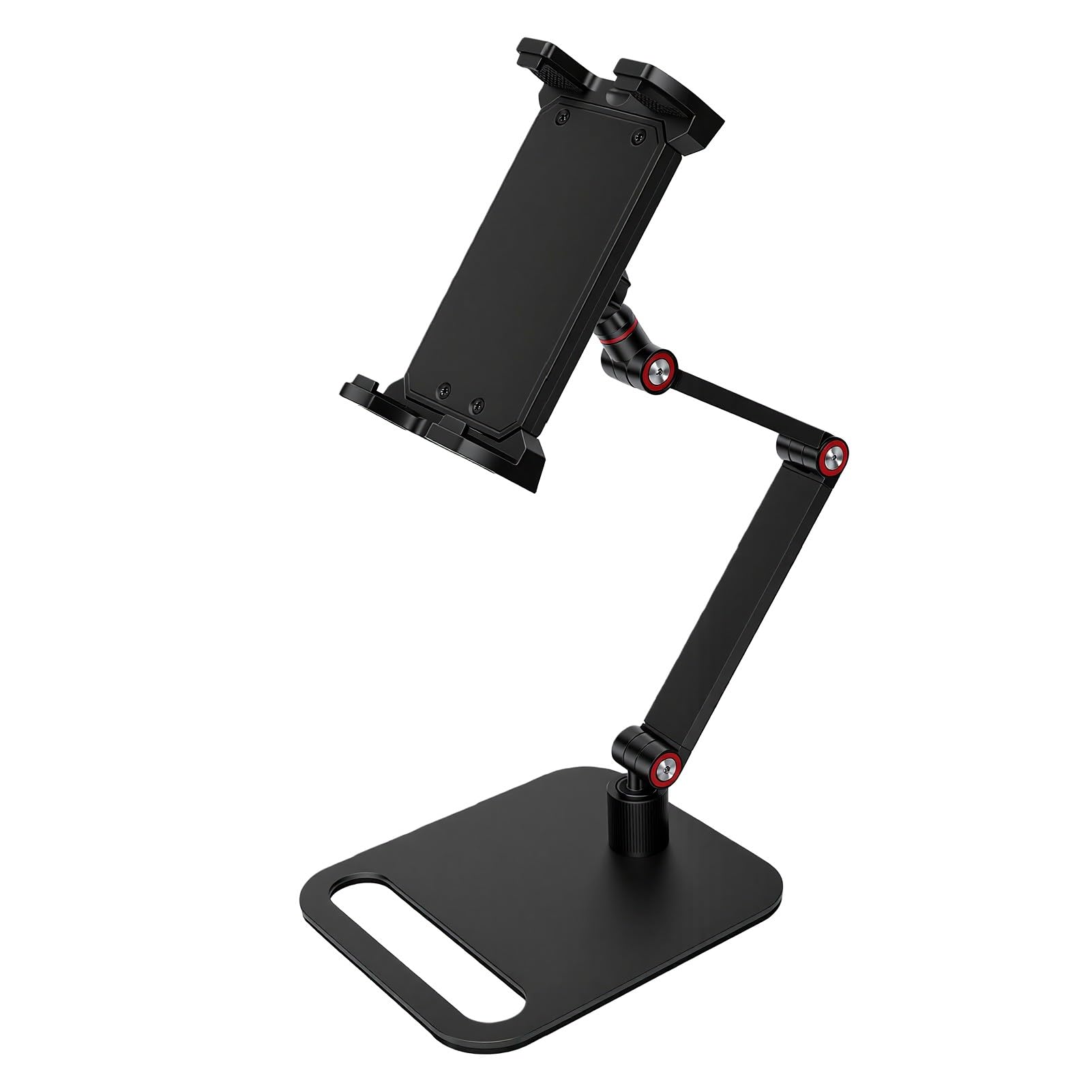 Annadue Supporto Regolabile per Monitor, Morsetto Rotazione 360 Gradi | Supporto da tavolo in lega di alluminio per monitor portatile, supporto per tablet con base antiscivolo