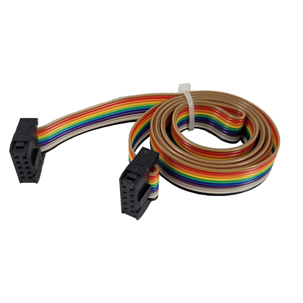 UEETEK Câble Pour 3D Imprimante Moteurs Pas à Pas 1M HX2.54 4 Broches à 6 Broches - 4 Pièces