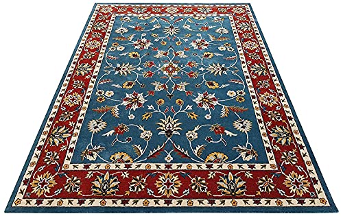 Image of Mordern Design Handmade Tufted Carpet Pure Woollen Export Quality Carpet for Living Room, Bedroom Hall [ Size 6 x 8, Color Multi T3 ]