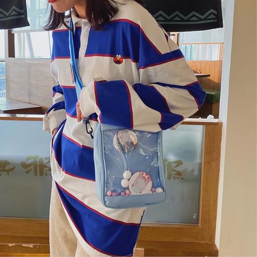 Kawaii Small square bag ita bag Pin Display Ita Bag fashion Shoulder Bag for Women3