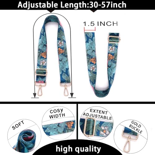 Image of Purse Straps Replacement Wide Crossbody Shoulder Strap for Bags Purse Extender Accessories Guitar Straps