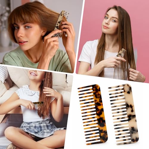 Peines Desenredantes Mini x2 para Cabello Rizado miniatura 6