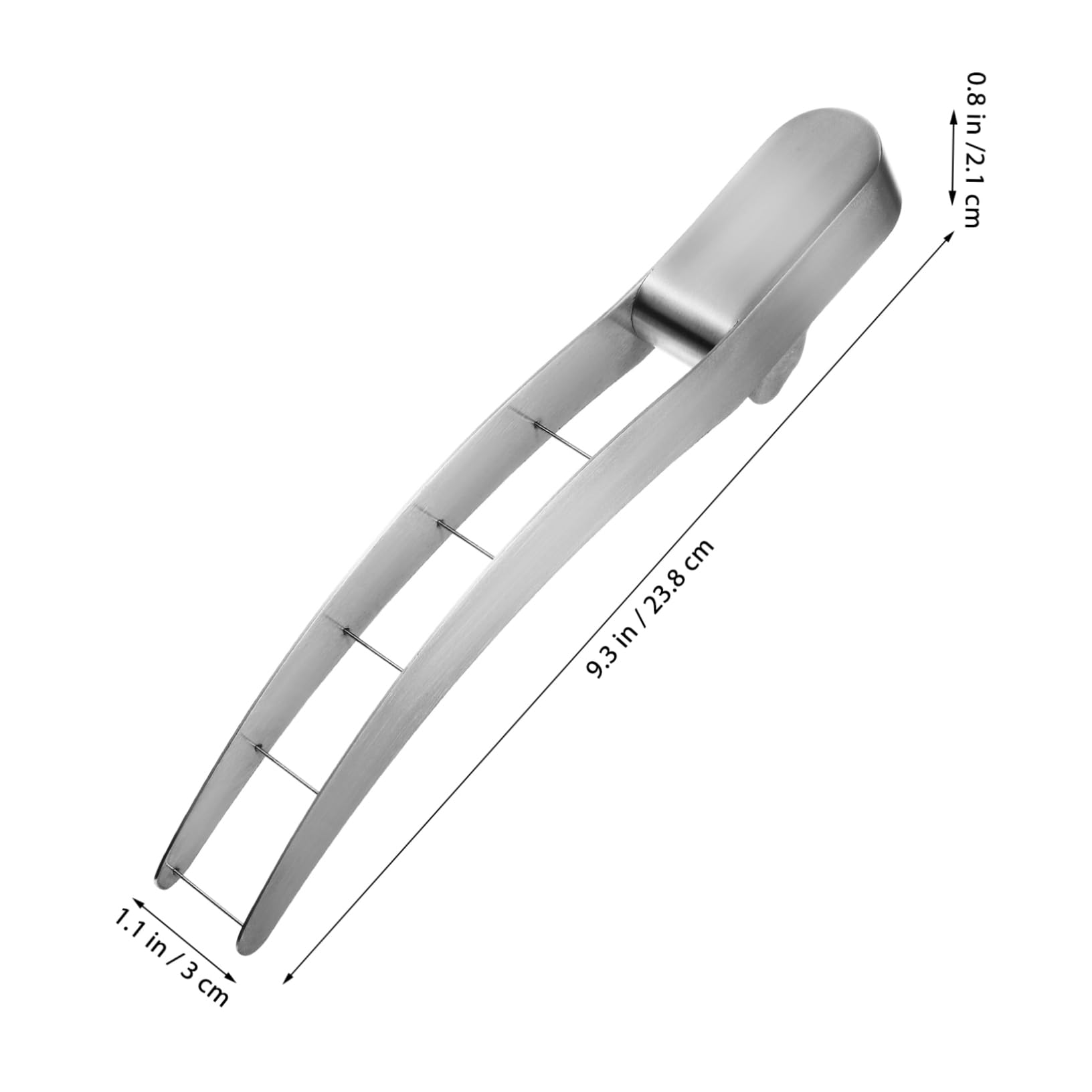 Homoyoyo 2 Pièces Couteau Trancheuse Pastèque Acier Inoxydable Outil Coupe Melon pour Fruits Gros Découpe Carrés Réguliers et Pratique pour