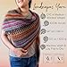 Lion Brand Yarn, Landscapes Multicolor Yarn for Knitting, Crochet, and Crafts, Boardwalk, 1 Pack, Acrylic Fiber for Variegated Blankets, Self-Striping Shawls, and Gradient Sweaters
