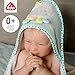 Fehn Kapuzenbadetuch Oktopus – Bade-Poncho aus Frottee mit Kapuze und niedlichem Oktopus Motiv – saugstark & kuschelweich – für Babys und Kleinkinder ab 0+ Monaten