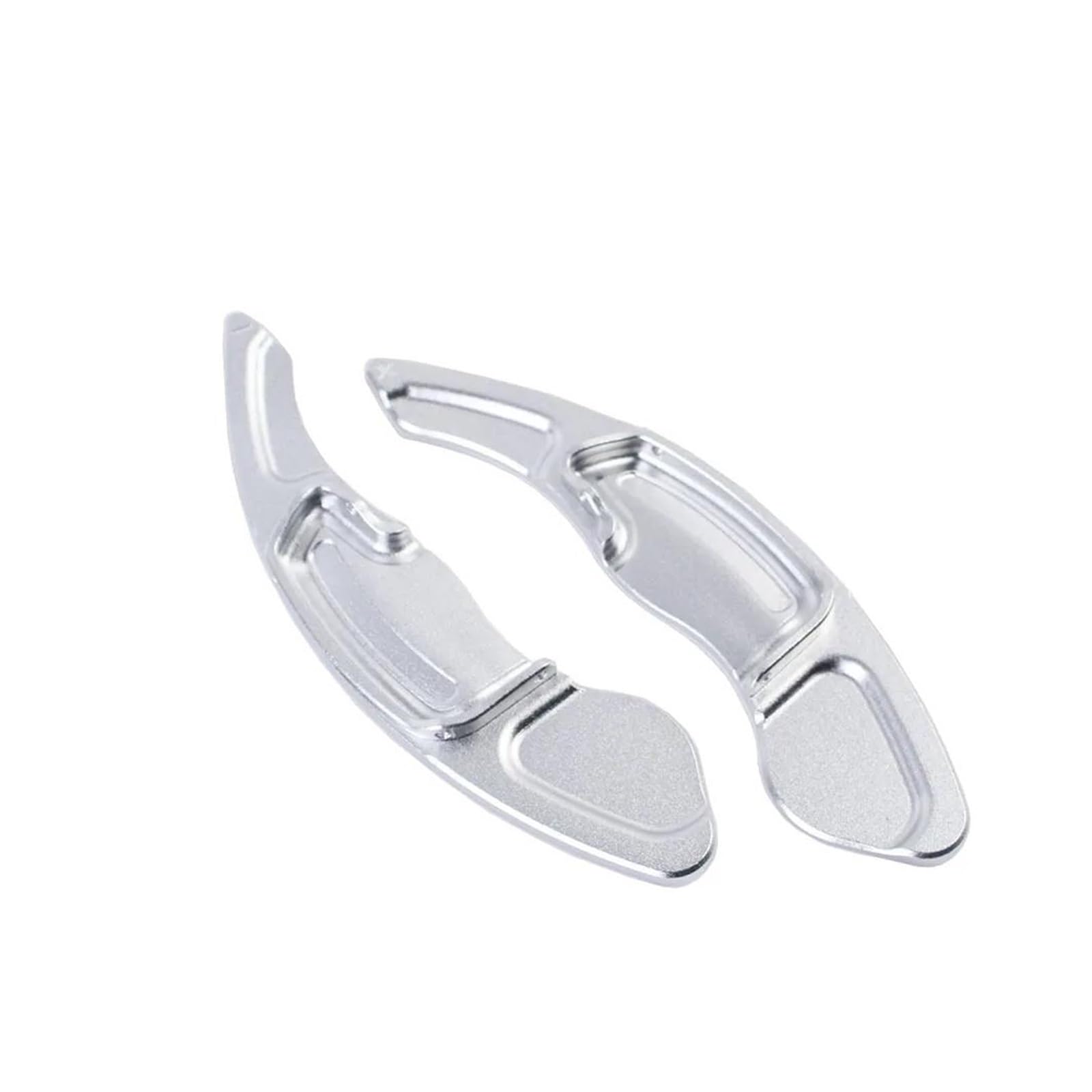 DSG Steering Wheel Paddle Shifter Extension Stickers for Acura TLX ILX TSX MDX RDX Car Steering Wheel Shift Paddles(Silver)