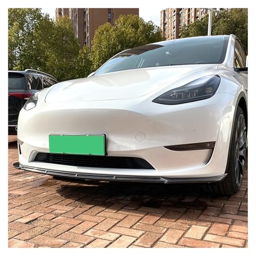 Lèvre avant Tesla Model Y protection pare-chocs ABS carbone