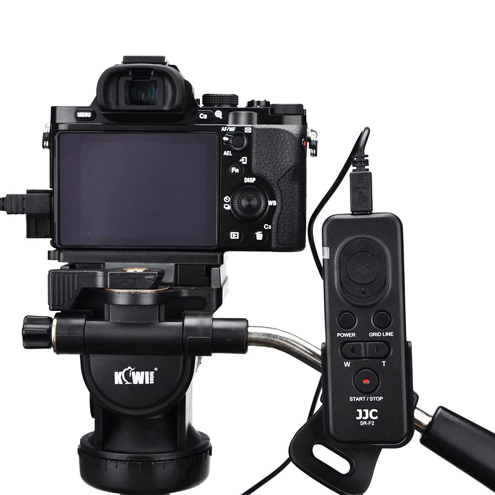 JJC RM-VPR1 Télécommande Filaire avec câble multiterminal, télécommande pour Sony RX0M2 RX100VII RX10IV Z-V1 A7RM4A A7RM4 A7RM3A A7R A7SM3 A7S A7M3 A7 A1II A1 A9 A6600 A6500 A6000 FDR-AX43 AX60 AX700