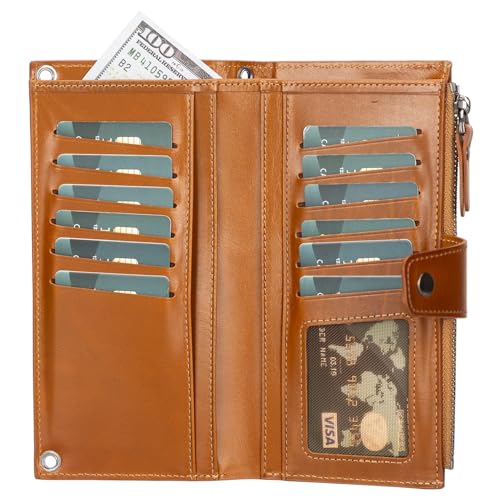 VENOULT Leather Crossbody Wallet for Women – for iPhone 16 Pro MAX 5