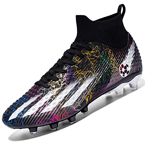 Rokiemen Fußballschuhe Herren High Top Spike Cleats Fussballschuhe Jugend...