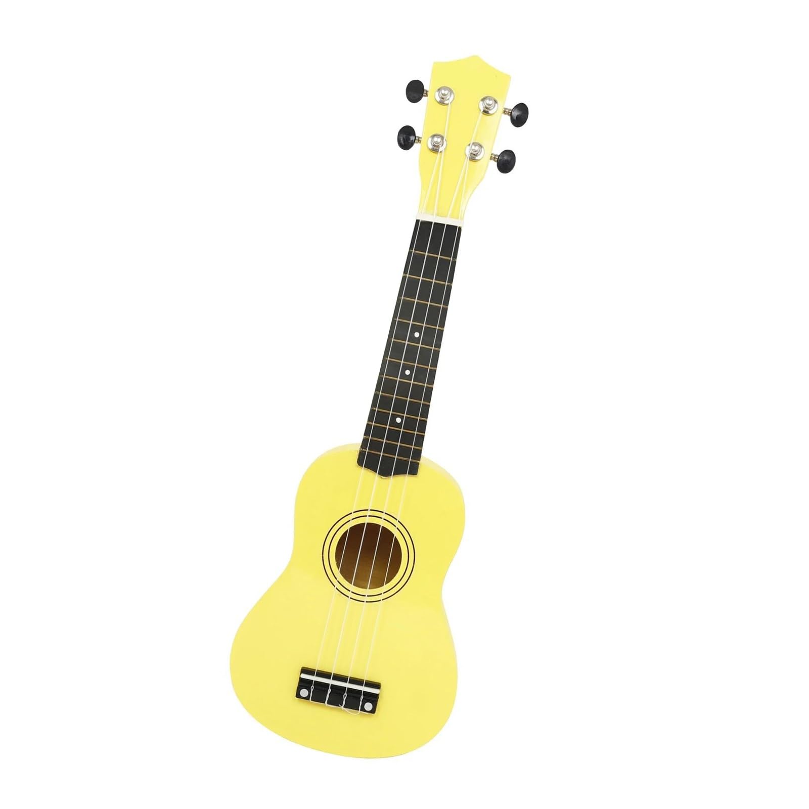 21 calowy 4 strunowy Ukulele Dla Początkujących Hawajski Mini Instrument Gitarowy Początkujący Ukulele(Yellow)