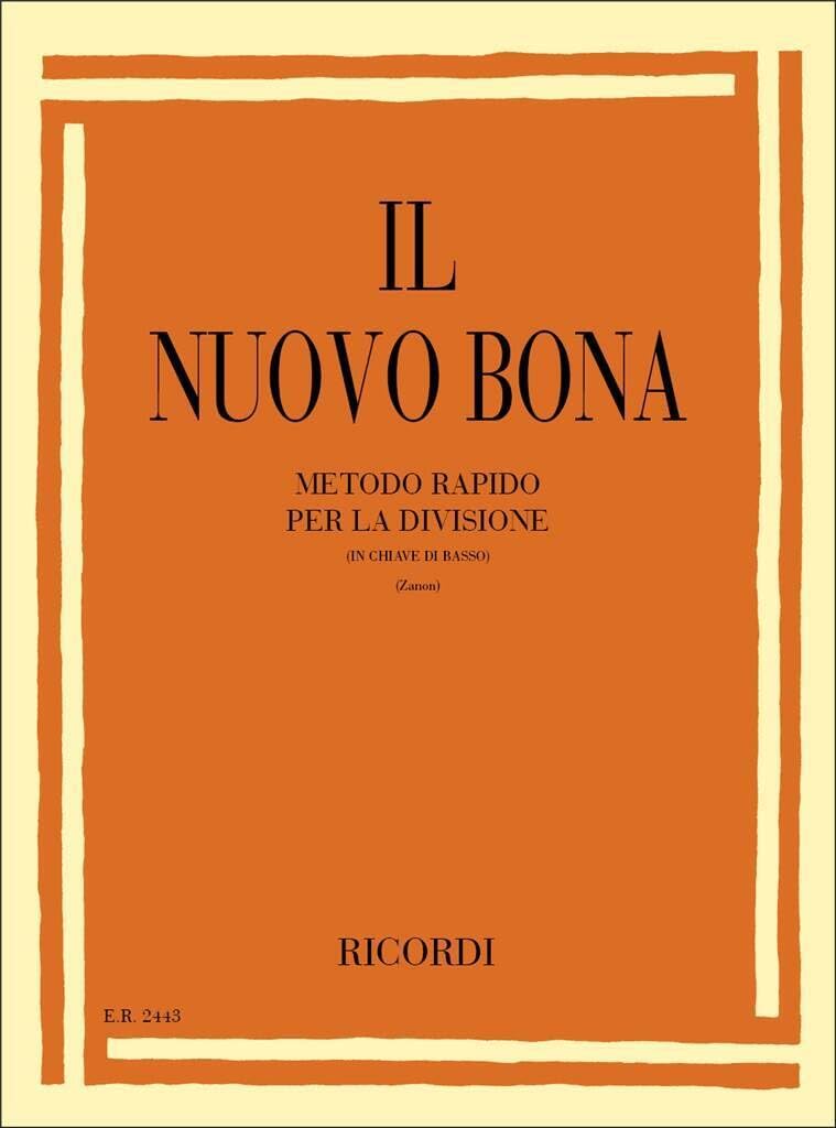 Il Nuovo Bona -Metodo Rapido Per La Divisione Chiave Di Basso)