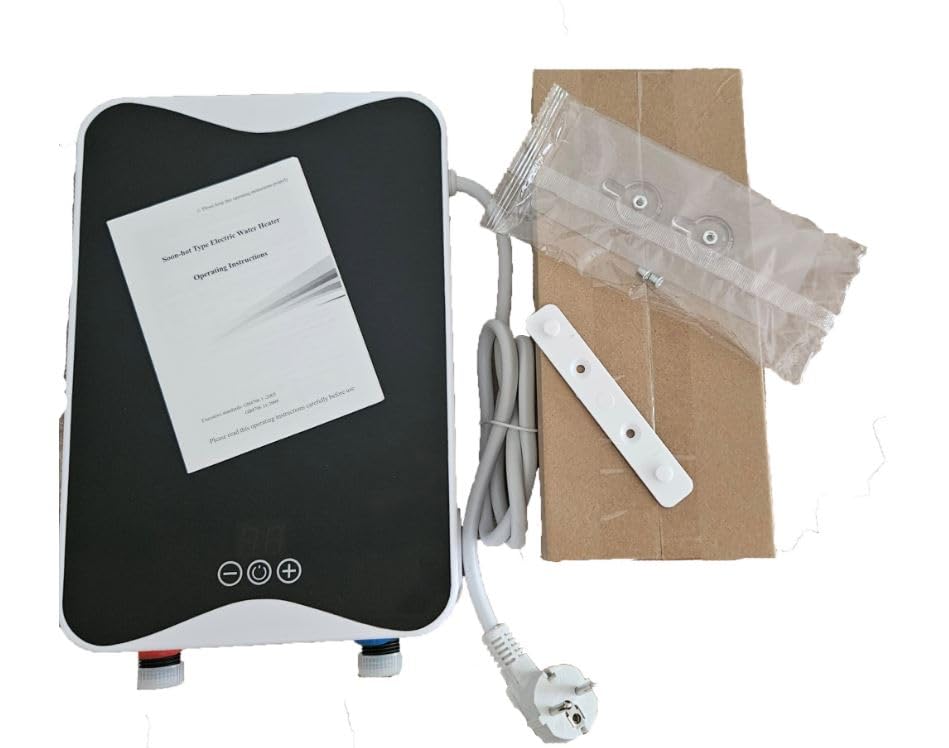 Scaldaacqua Istantaneo Elettrico 5500W - Con Display LED E Controllo Touch, Per Doccia E Cucina