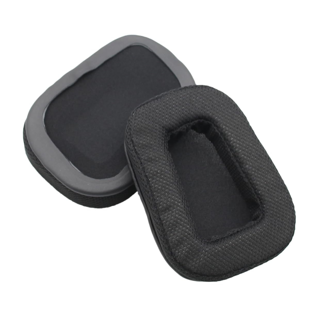 Hemobllo 3pezzi Cuscinetti Sostitutivi Per Cuffie Nero Superficie Da Comfort Ottimale e Facile Installazione