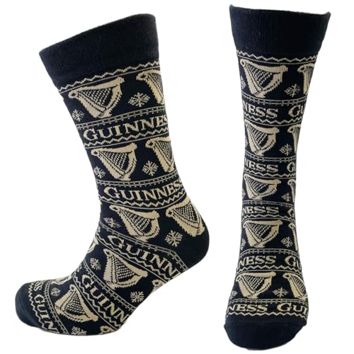 Guinness Black/Gold Harp Socks