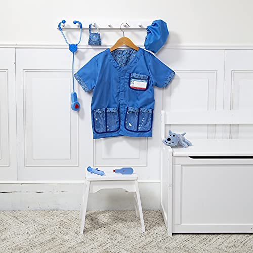 Melissa & Doug Veterinarian Role-Play Costume Set (Frustration-Free Packaging) - Kids Vet Costume Pretend Play Dress-Up - Image 4