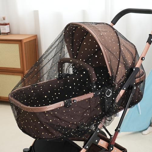 Baby Mosquito Net for Stroller, Perfect Bug Net for Stroller/Bassinets/Cradles/Playards/Pack N Plays and Portable Mini Crib, Durable Baby Insect...