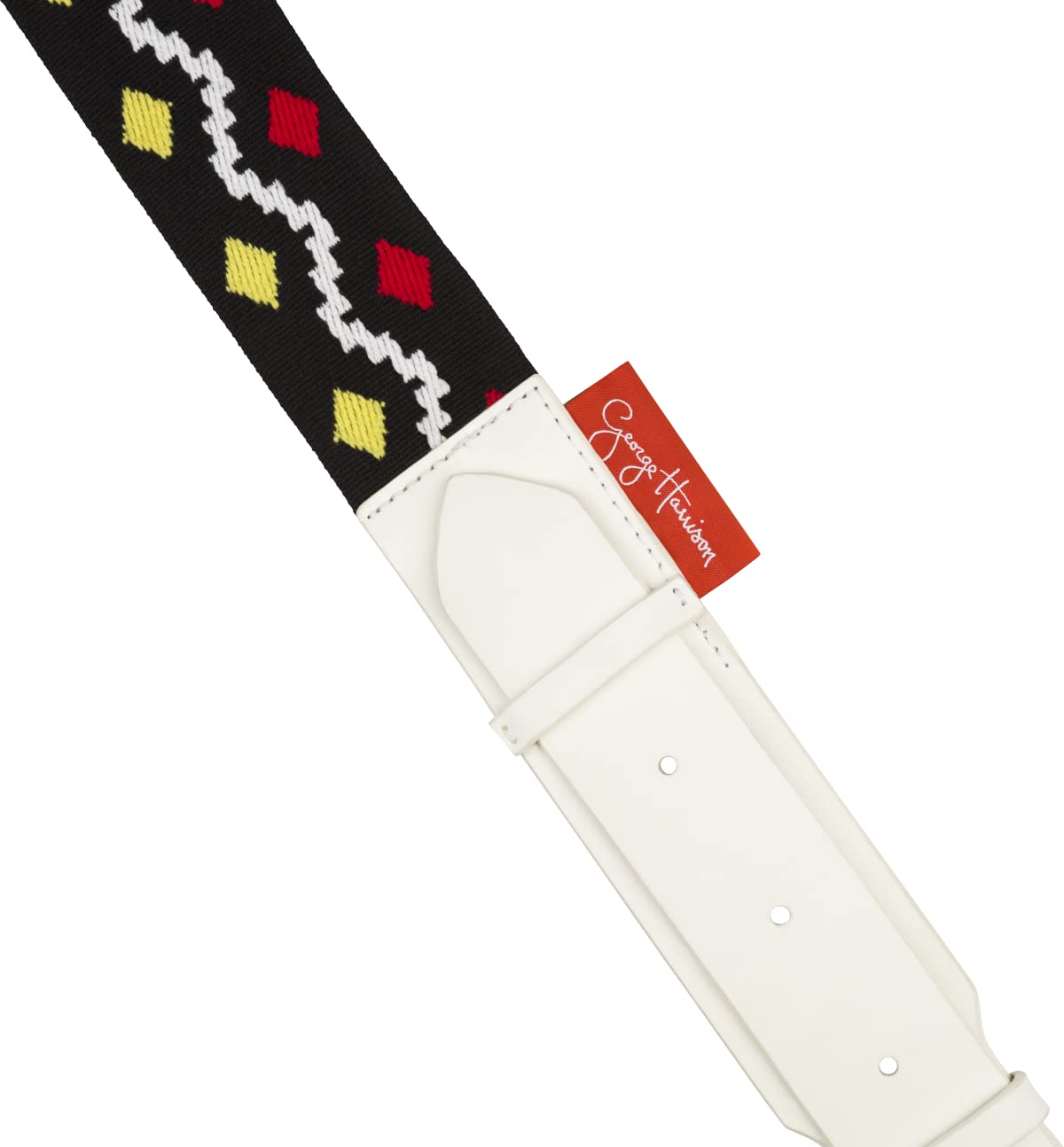 Fender George Harrison Rocky Leather Guitar Strap, Multi Colour - Image 4