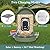 WAVEEME Bird Feeder with Camera, AI Identification, 3K Live View, 2.4G WiFi, Auto Record Videos, Instant Arrival Alerts, Backyard Birdwatching Gift for Birdlovers